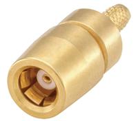 59k106-103l5 Rosenberger, Jack Cable Mount SMB Connector, 50Ω, Crimp Termination, Straight Body