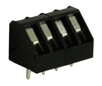 897-0881 RS PRO PCB Terminal Block, 4-Contact, 5mm Pitch, Through Hole Mount, 1-Row, Screw Termination