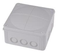 60703 WISKA Combi Series Grey Polypropylene Junction Box, IP66, IP67, 140 x 140 x 82mm