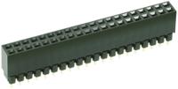 m20-6112045 HARWIN Straight Through Hole Mount PCB Socket, 40-Contact, 2-Row, 2.54mm Pitch, Solder Termination