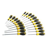 stht0-60213 Stanley Phillips; Pozidriv; Slotted; Torx Screwdriver Set, 20-Piece