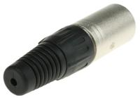 457-982 RS PRO Cable Mount XLR Connector, Male, 4 Way