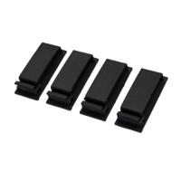ahv680-000-000 JSP Black Hard Hat Clip, Safety Helment