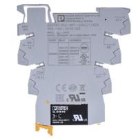 2900358 Phoenix Contact PLC-OPT- 24DC/ 48DC/100/SEN Series Solid State Interface Relay, DIN Rail Mount