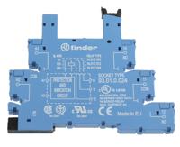 93010024 Finder 93 Series 5 Pin 250V ac Relay Socket, for use with 34.51
