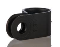 211-60003-h4p-pa66hs-bk HellermannTyton 8mm Black, Polyamide P Clip