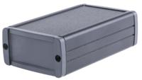 tekal-1229 Teko Tekal Series Black Aluminium Enclosure, Grey Lid, 100 x 59.9 x 30.9mm