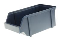 138833 Raaco PP Storage Bin, 225mm x 125mm x 100mm, Blue
