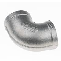 499-2969 RS PRO Stainless Steel Pipe Fitting, 90° Circular Elbow, Female G 3/4in x Female G 3/4in