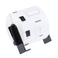 dk-11209 Brother White Black Print Label Roll, 62mm Width, 29mm Height, 800Per Roll Qty