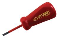 t48344-055 CK Slotted Insulated Stubby Screwdriver, 5.5 mm Tip, 46 mm Blade, VDE/1000V, 106 mm Overall