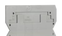 282-325 WAGO 282 Series End and Intermediate Plate for Use with 282 Series Terminal Blocks
