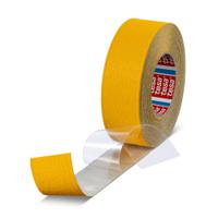 60955-00000-01 Tesa 60955 Yellow Aluminium Foil 18m Adhesive Anti-slip Tape, 0.75mm Thickness