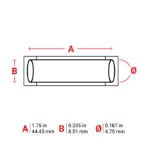m7-187-175-342 PermaSleeve® Heat-Shrink Labels for M710