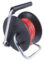125-3745 RS PRO Red Test Lead Extension Reel, 50m Cable Length, CAT II 1000 V safety category