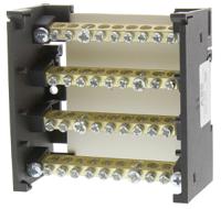 1sna179534r2200 Entrelec Distribution Block, 8 Way, 16 inputmm², 80A, 600 V, Grey