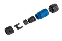 c01620d00311010 Amphenol Industrial Circular Connector, 3 Contacts, Cable, Standard Connector, Socket, Female, IP67, Ecomate M Series