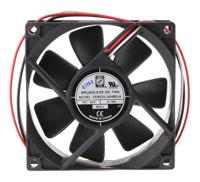 619-7122 RS PRO Axial Fan, 24 V dc, DC Operation, 68m³/h, 2.41W, 100mA Max, 80 x 80 x 25mm