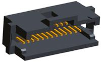 6-104068-2 TE Connectivity AMPMODU System 50 Series Straight Through Hole PCB Header, 26 Contact(s), 1.27 mm Pitch, 2 Row, Shrouded