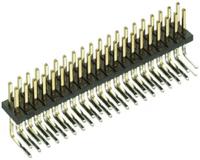 m50-3902042 HARWIN Archer M50 Series Right Angle Through Hole Pin Header, 40 Contact(s), 1.27 mm Pitch, 2 Row, Unshrouded