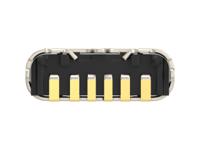 2480842-1 TE Connectivity Straight, Top Mount, Receptacle- Single Port Type C 2 USB C Connector