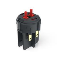 1201267040000 RAFI RAFIX FS Series Contact Block for Use with Plug In Distributor, 250V ac, DPST