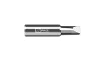 202-4557 RS PRO 6.5 mm Straight Chisel Soldering Iron Tip for use with RS PRO Soldering Irons
