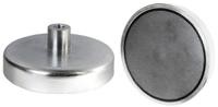 e776 Eclipse Pot Magnet 25mm Threaded Hole Samarium Alloy, 15kg Pull