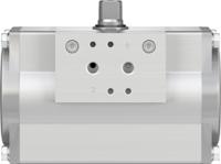 dfpd-40-rp-90-rd-f0507-r3-ep Festo DFPD Series 8 bar Double Action Pneumatic Rotary Actuator, 90° Rotary Angle, 40mm Bore