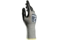 34585008 Mapa KRYTECH 585 Black, Grey High Density Polyethylene High Density Polyethylene Cut Resistant Gloves, Size 8, Nitrile
