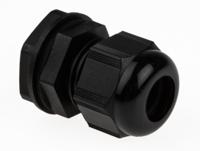 pmc20-bk080 Alpha Wire FIT Wire Management Series Black PA 6 Cable Gland, M20 Thread, 6mm min., 12mm max., IP66, IP68