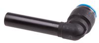 qsl-12hl Festo QSL Series Elbow Tube-toTube Adaptor, Push In 12 mm to Push In 12 mm, Tube-to-Tube Connection Style, 153069