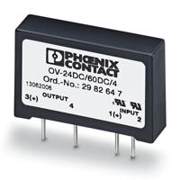 2982647 Phoenix Contact OV-24DC/ 60DC/4 Series Solid State Relay, PCB Mount