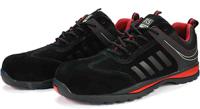 rs360010 RS PRO Men's Black/Red Fibreglass Toe Capped Safety Trainers, UK 10, EU 44