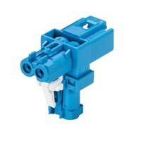 9102014530 Wieland Gesis MINI Series T-Distributor, 2-Pole, 3-Way, Surface Mount, 16A, IP20
