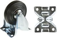 3478pvr100p62paf Tente Fixed Castor Wheel, 75kg Capacity, 100mm Wheel