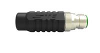 1-2315714-1 TE Connectivity Circular Connector, 8 Contacts, Cable, M12 Connector, Plug, Male, IP67, X-code Series