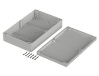 62239000-em-239 Bopla Euromas II Series Light Grey Polycarbonate Enclosure, IP65, Light Grey Lid, 250 x 160 x 57mm