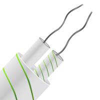 185-3018 RS PRO Type K Thermocouple Cable/Wire, 5m, Unscreened, Glass Fibre Insulation, +350°C Max, 1/0.315mm