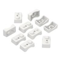 360-036 RS PRO ABS Pole Mount Bracket for Use with Enclosure, 31.7 x 19.7 x 13mm