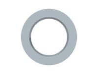 1sng607008r0000 Grey UL 94 V2 PA 6 Cable Gland Locknut, M20 Thread