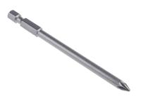 265-8330 RS PRO Pozidriv Driver Bit, PZ2 Tip, 1/4 in Drive, 90mm Overall