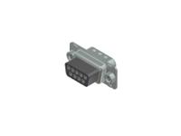 dss1xpxxg04x CONEC 9 Way Through Hole D-sub Connector Plug, with 4-40 UNC