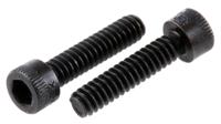 hk72022 Holo-Krome Black, Self-Colour Steel Hex Socket Cap Screw, BS 2470, No. 4 x 13mm