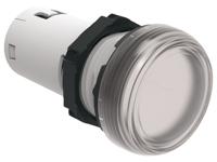 lpmlf7 Lovato, LPML, Panel Mount Clear LED Pilot Light, 22mm Cutout, IP66, IP67, IP69K, Round, 110V