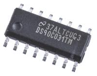 ds90c031tmnopb Texas Instruments DS90C031TM/NOPB, LVDS Transmitter Quad CMOS, TTL LVDS, 16-Pin SOIC