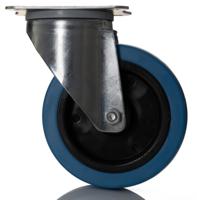 3470ufr125p62blue Tente Swivel Castor Wheel, 250kg Capacity, 125mm Wheel