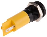 210-692 RS PRO Yellow Panel Mount Indicator, 12V, 14mm Mounting Hole Size, IP67