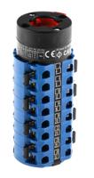 ca10a372gba001ft Kraus & Naimer, 8P 2 Position 60° Double Throw Cam Switch, 20A