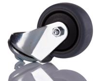 3842541238 Bosch Rexroth M12 Thread Plastic Castor Wheels, 10mm Groove